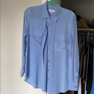 Equipment 100% Silk Blouse Button Down Top